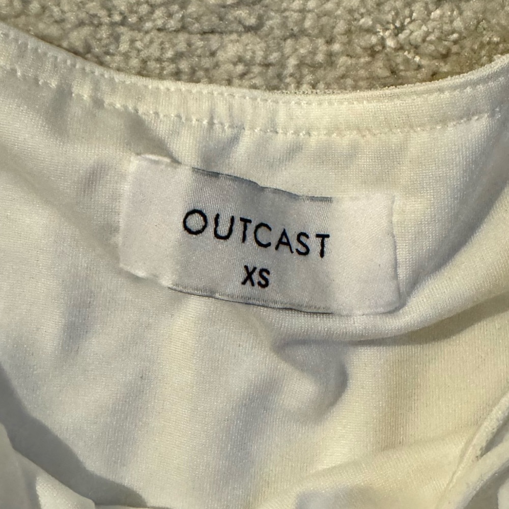 Outcast Selene White long sleeve top and skirt size XS - Picture 4 of 13